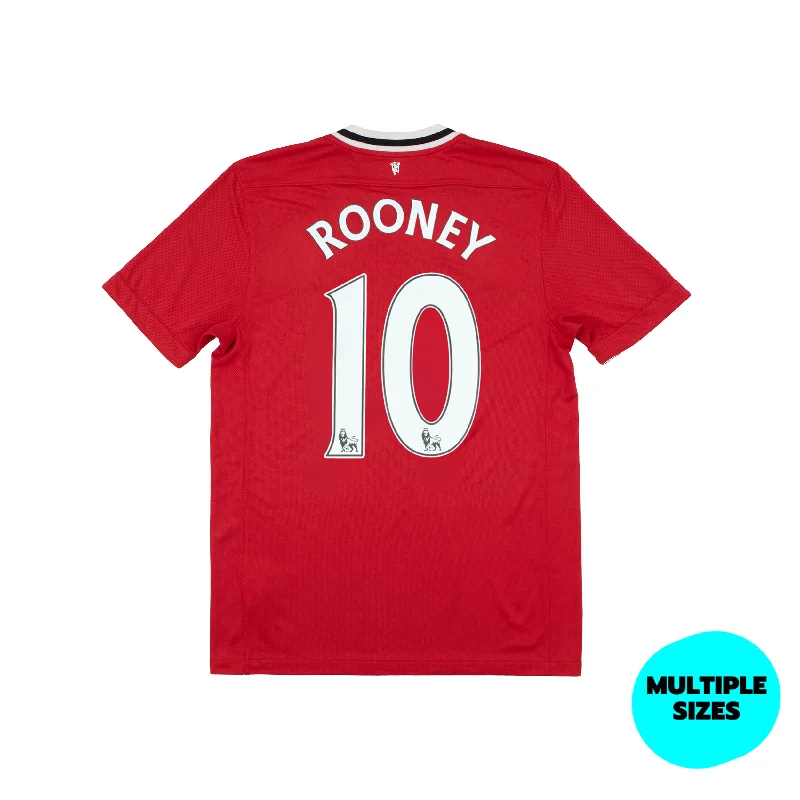 MANCHESTER UNITED 2011-12 HOME SHIRT - ROONEY 10 - 7/10