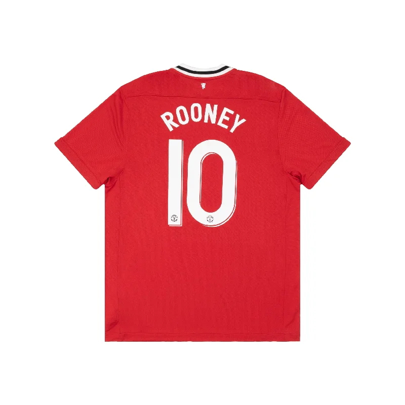 MANCHESTER UNITED 2011-12 HOME SHIRT - ROONEY 10 - L