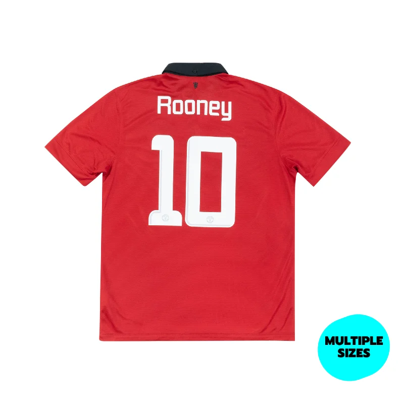 MANCHESTER UNITED 2013-14 HOME SHIRT - ROONEY 10 - 8/10