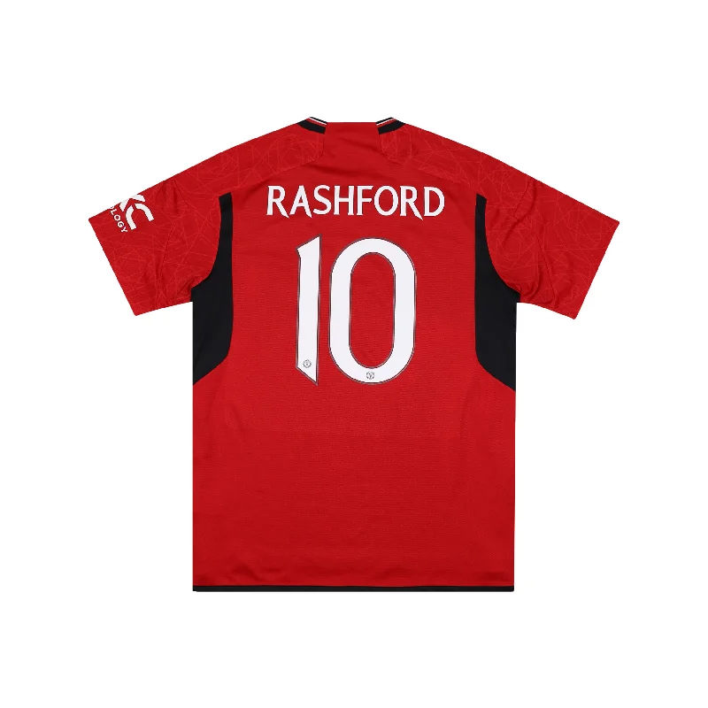 MANCHESTER UNITED 2023-24 HOME SHIRT - RASHFORD 10 - L