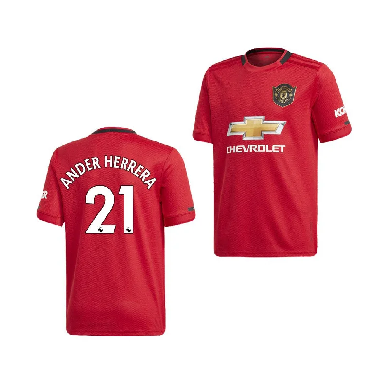 Manchester United Ander Herrera Youth 19/20 Home Jersey