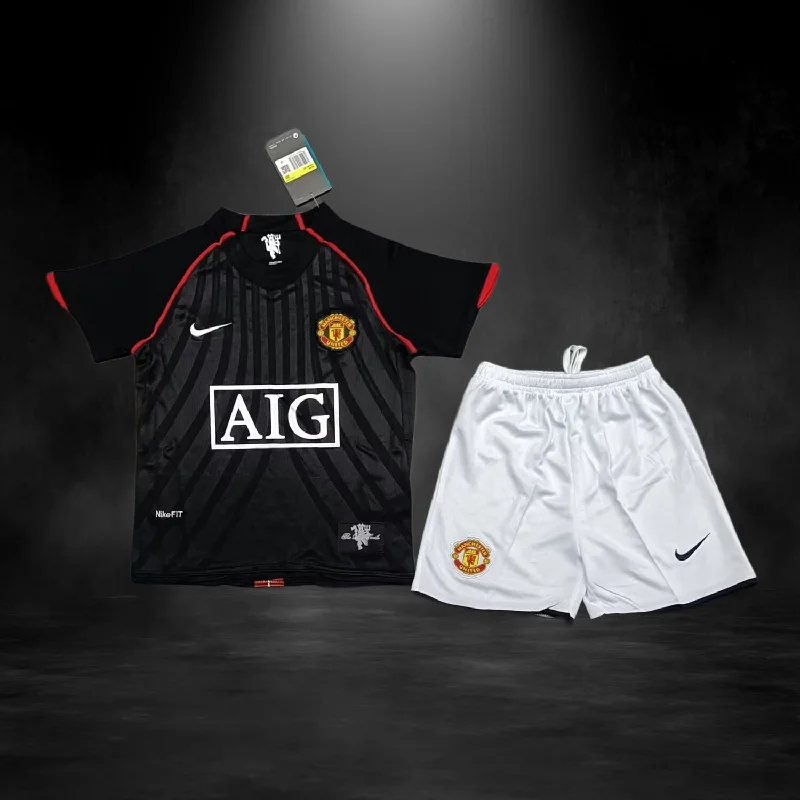 Manchester United Away Kit 08/09 For Kids