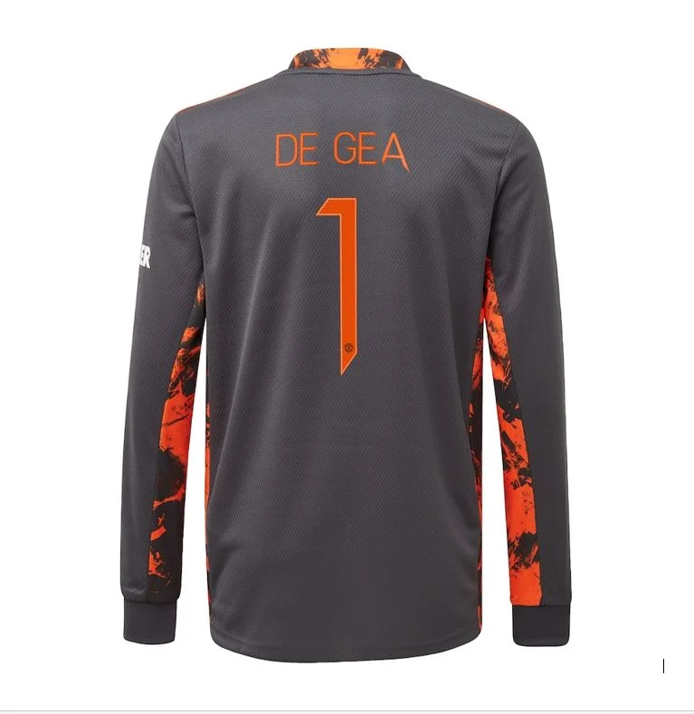 Manchester United Cup Home Goalkeeper Shirt Shirt 2020-21 Kids  with De Gea 1 printing