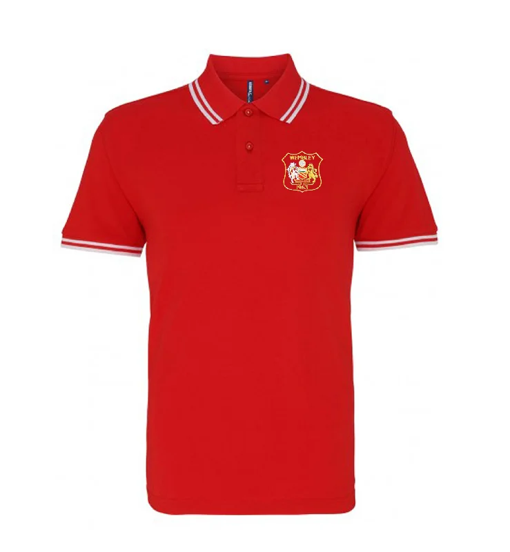 Manchester United Retro Football Iconic Polo 1963