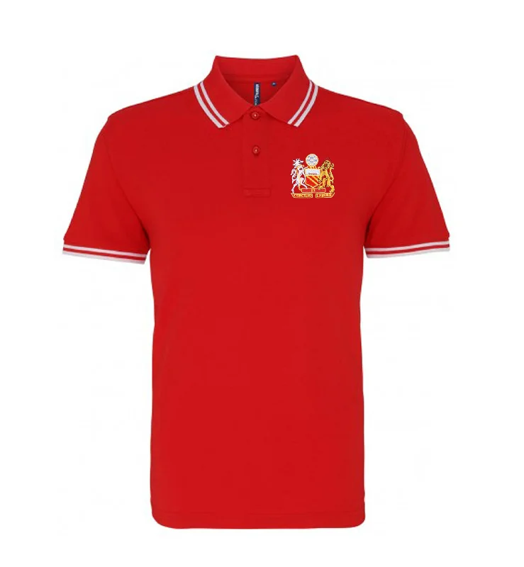 Manchester United Retro Football Iconic Polo 1970s