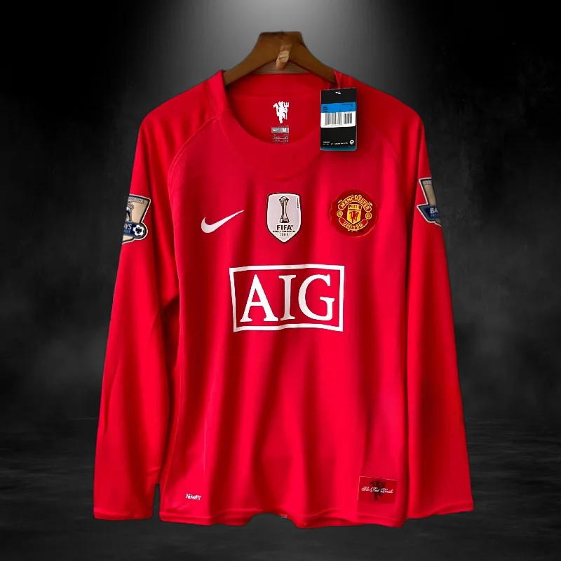 Manchester United Retro Home Long Sleeve