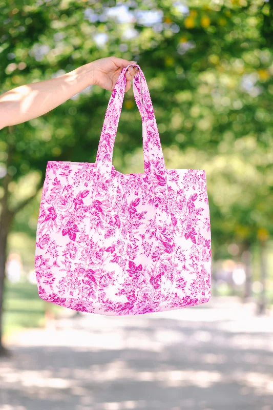 **PRE-ORDER** The Tote Bag in Pink Countryside