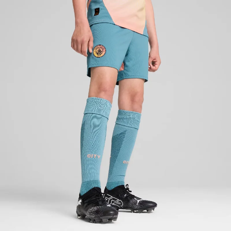 Man City 24/25 4th Football Shorts Jnr