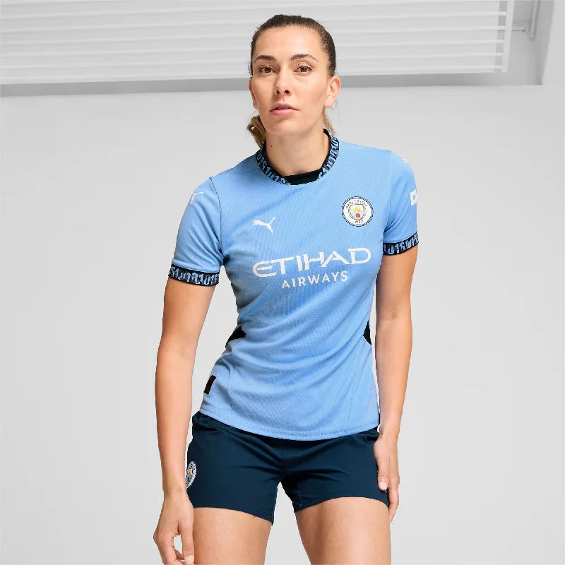 Man City 24/25 Home Football Shirt Womens