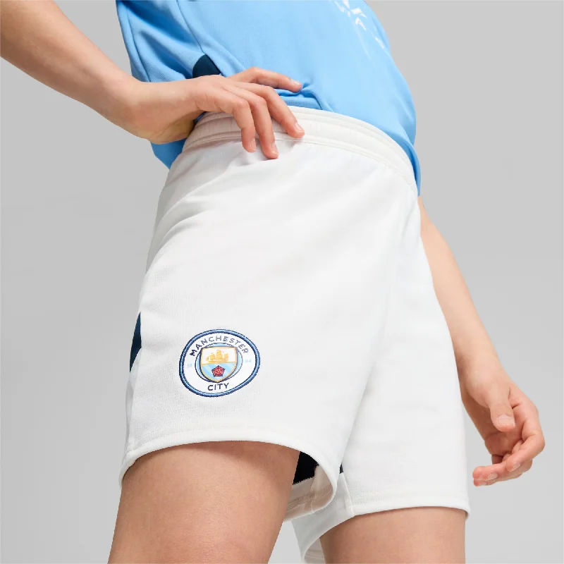 Man City 24/25 Home Football Shorts Jnr