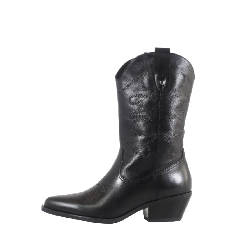 Racketeer Leather Cowboy Boots