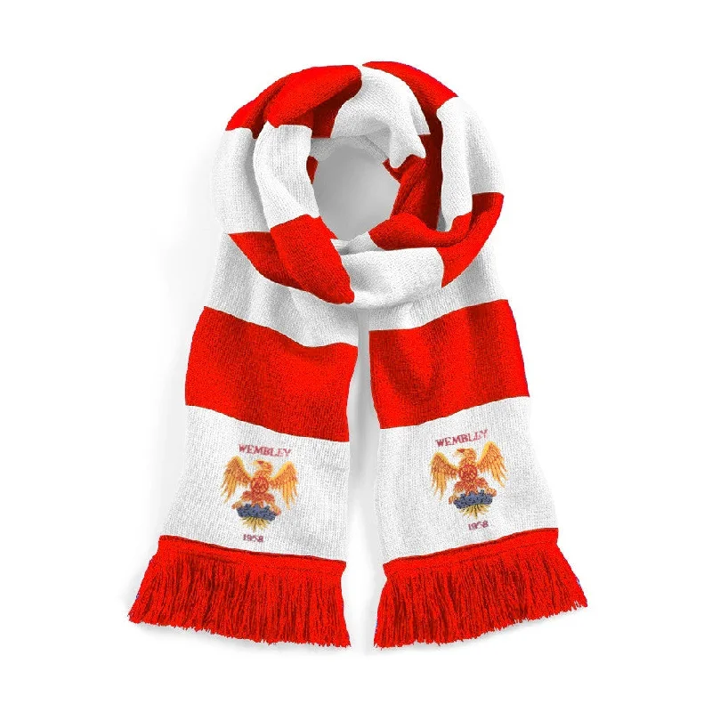 Manchester United Retro Football Scarf 1958