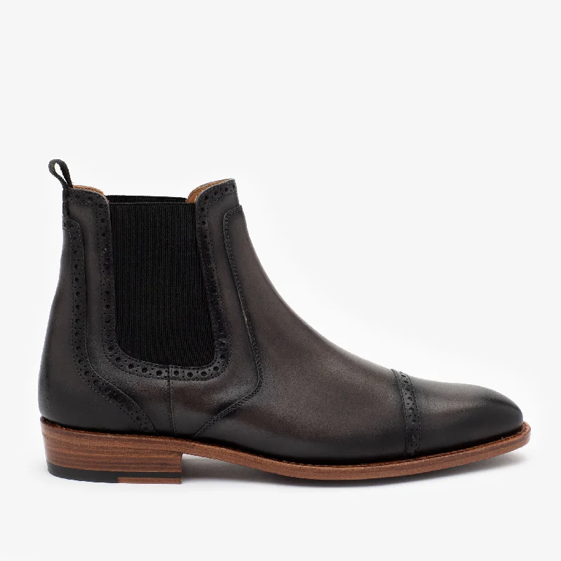 The Havana Boot in Charcoal (Last Chance, Final Sale)