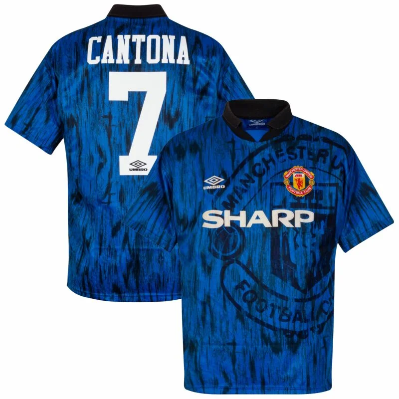 Umbro Manchester United 1992-1993 Away Cantona 7 Shirt - Used Condition (Good) - Size M