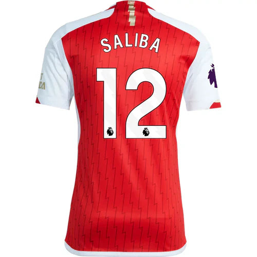 William Saliba Arsenal 23/24 I Home Jersey - Adidas