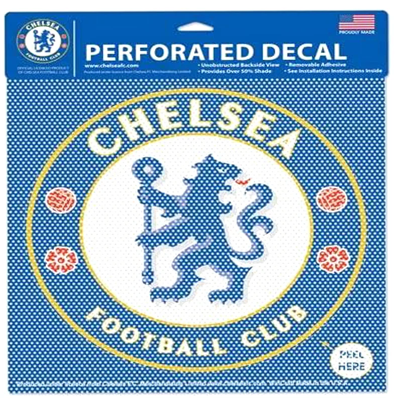 WinCraft Chelsea FC Perforated Vinyl Decal